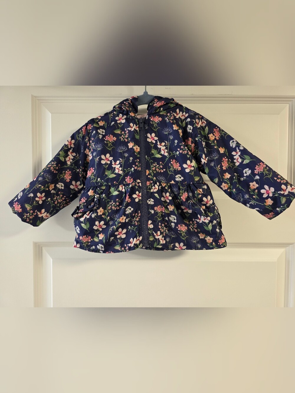 Penelope Mack Floral Toddler Lined Jacket